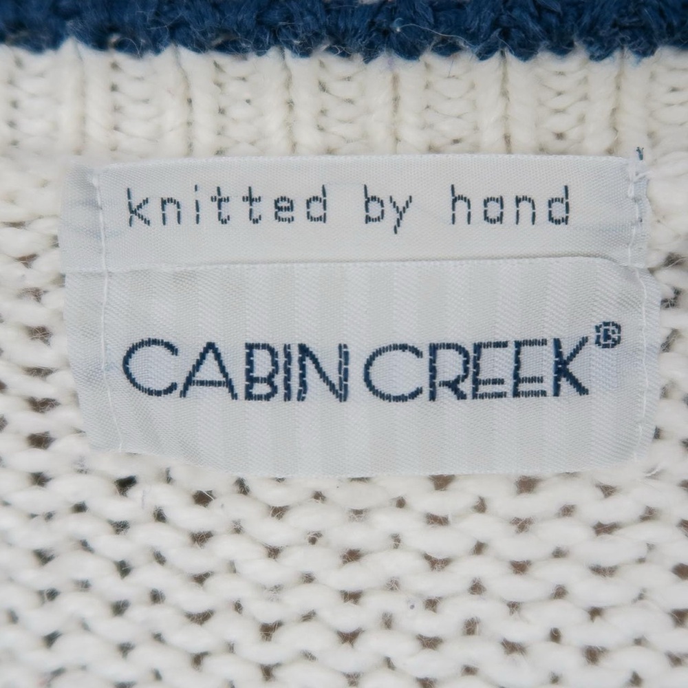 Vintage 90s Cabin Creek Christmas Cardigan Sweater - Picture 7 of 7